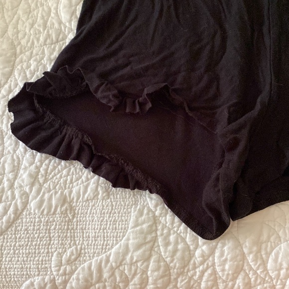 Black Ruffle Romper - Picture 2 of 4